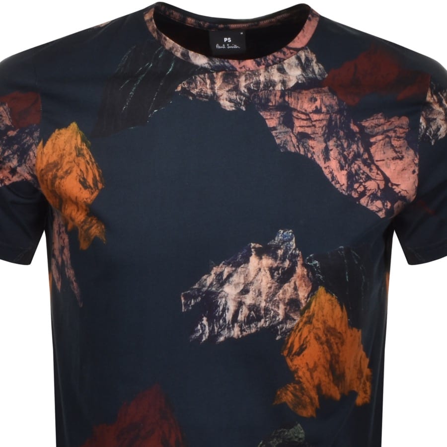 Alternative Image for ProductPS By Paul Smith Regular Fit T Shirt Navy2